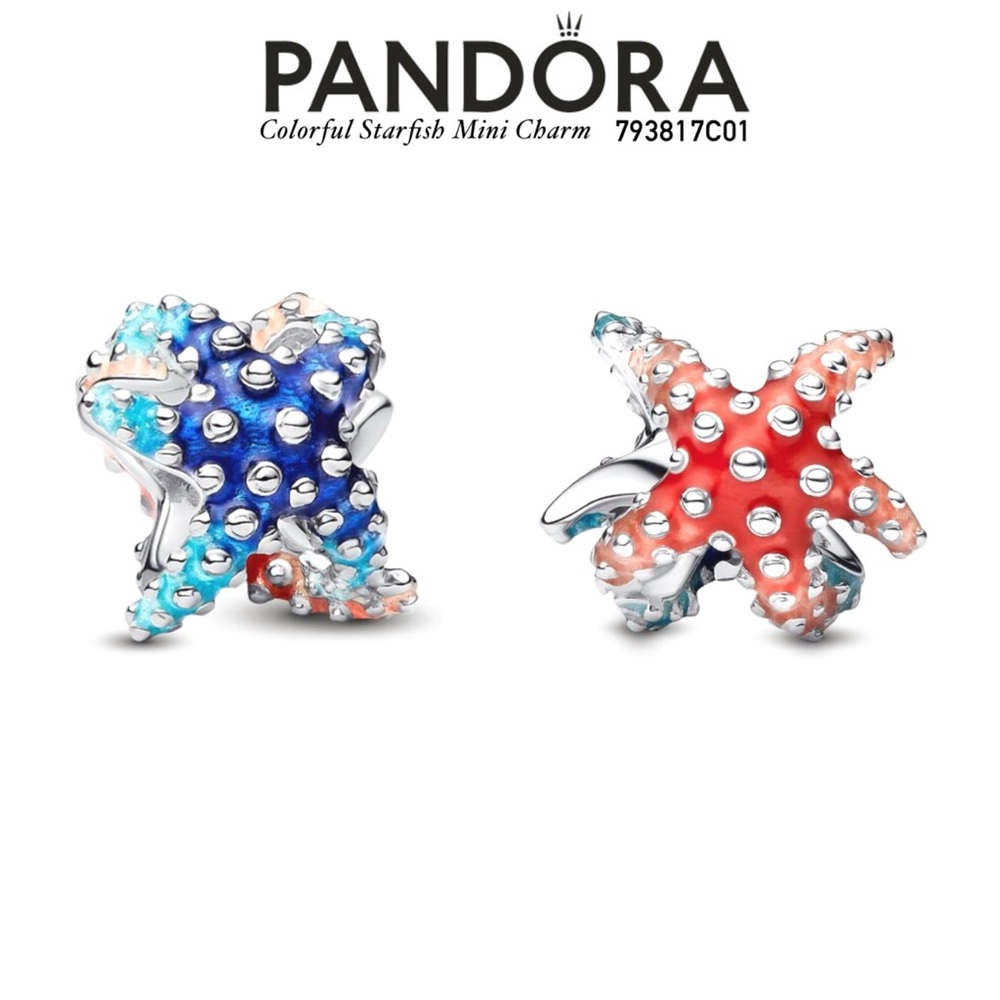 Pandora Colorful Starfish Mini Charm